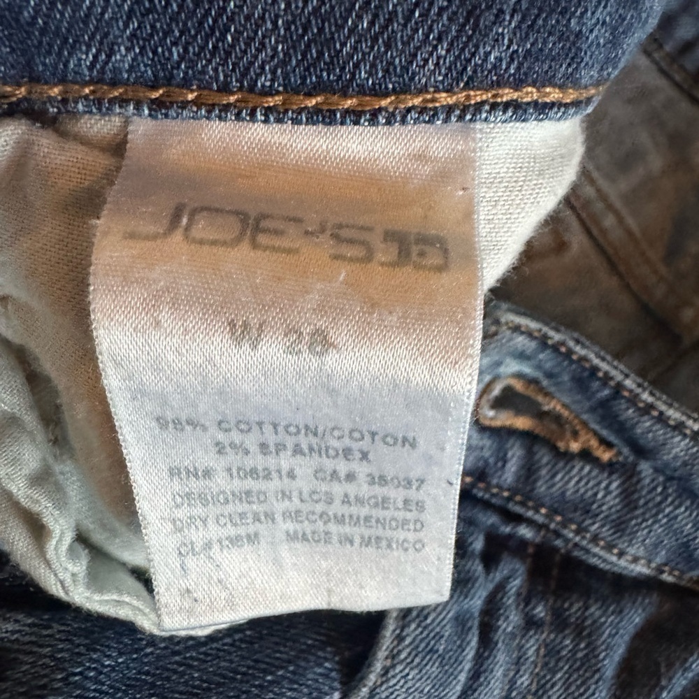 Joe's Jeans Women’s Ankle, Boot Leg Cut Blue Denim - Picture 5 of 5